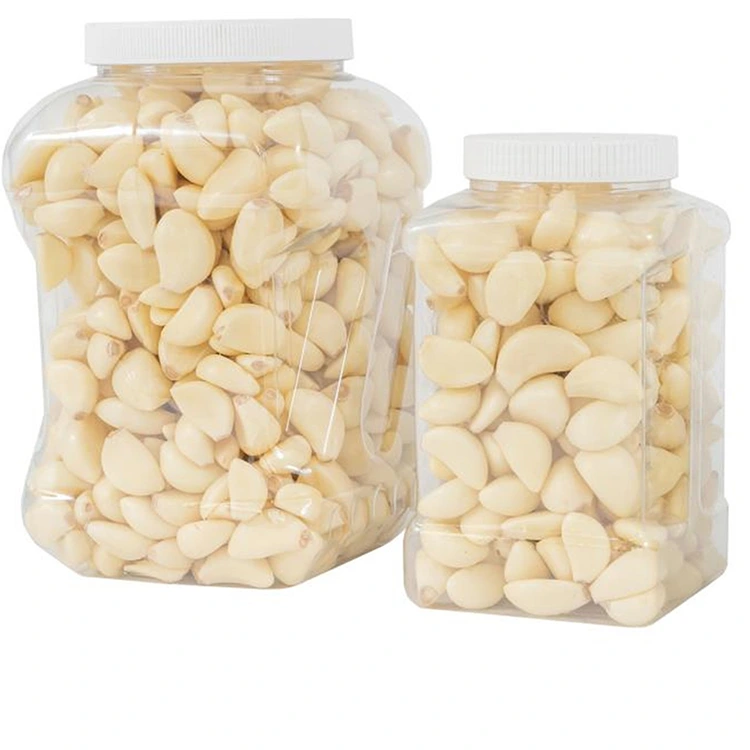I-Vacuum Eqandisiwe-Ipakishwe I-Garlic clove ehlutshiwe